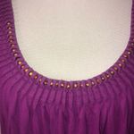 T Tahari T‎ Tahari small purple scoopneck blouse Photo 1
