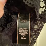 Victoria's Secret Victoria Secret Black Full Lace Teddy Bodysuit Lingerie Negligee -M Photo 4