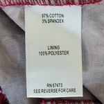 Taylor Burgundy Print Fit and Flare Dress Size 12 Wedding Guest Dress Purple Photo 7