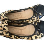 Me Too  Women's Size 6 Cheetah Leather‎ Upper Ballerina Flats Photo 0