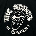 The Stones in Concert the Rolling Stones Hot Lips Womens Rock Tee L Photo 1