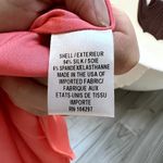 Milly  Coral Melon Camila Silk Sleeveless Blouse Size 6 Small NWT Photo 7