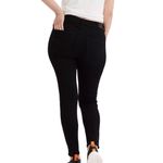 American Eagle  Jeans Curvy Distressed High Rise Jeggings Black Size 2 Photo 8