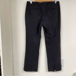 Theory  Blackish Blue Mid Rise Straight Leg Dress Pants Slacks Trousers Womens 8 Photo 6