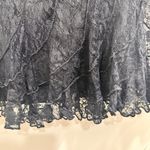 Mix Nouveau Vintage 90s Black Lace Whimsigoth Witchy Fairy Grunge Earthy Skirt Size L Photo 3