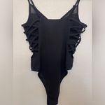 SEEK the Label ‎ Women’s Elegant Black Bodysuit Top Size XS Photo 4