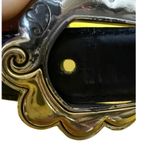 Brighton Vintage Genuine Croc Leather Dangle Charm Y2K Style Women's Belt 30 Photo 2