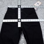 NYDJ Ami Skinny Jeans Black Stretch Women's Size 00P Petite Photo 6