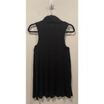 Anthropologie POSTAGE STAMP Turtleneck Black Mini Dress Photo 1