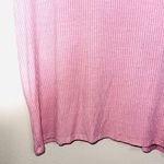 American Eagle Soft & Sexy Rib Pink Mock Neck Long Sleeve Top Photo 4