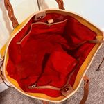 Dooney & Bourke  Mustard Yellow Bailey Tote Eva Tote with Tan Accents leather Photo 12