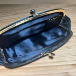 Vintage B. Altman & Co. Black Satin Clutch Photo 10