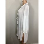 New. International concepts Ivory crepe cover up. Medium. Retails $99 White Photo 4