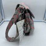 NEW Lillybet by Demdaco Diaper Clutch chevron pink&gray multiple way to … Pink Photo 10