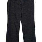 BCX Black Pants Size 9 Versatile Black Pants with Woven Fabric Black Trousers Photo 0
