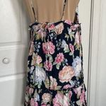 Maaji Midnight Garden Navy Blue Multi-Color Swim Cover Up Mini Dress Size S Photo 4