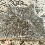 Womens Sexy Warm Fuzzy Fleece Cropped Lounge Two Photo 6