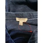 Pilcro  Chambray Quarter Button Long Sleeve Chambray Blouse XS Photo 6