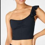 Fabletics  Mellie Ruffle crop top size small Photo 1