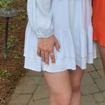 These Three Boutique These Three Light Blue One Shoulder Dress Photo 1