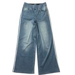 Halara  Flex High Waisted Stripe Wide Leg Jeans w/ Pockets Size Medium Photo 1