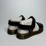 Dr. Martens  Romi Y Leather Velcro Sandals in Black Lamper Photo 4
