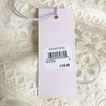 Rachel Parcell NWT Cream Embroidered Flounce Skirt Beige Swan Size Small NEW Photo 12