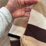 Le lis Striped Crochet Knit Halter Top Photo 7