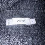 Vince  Oversized Wool Yak Blend Snap-Detail Twill Turtleneck Sweater-Size: Small Photo 5