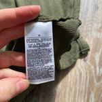 Old Navy Rib Knit Cotton Green Stretchy Sleeveless High Neck Tank Top‎ Ruffle Hem Medium Photo 2