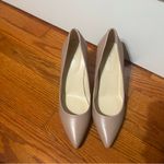Nine West  Etta women’s leather high heels beige leather size 8 Photo 2