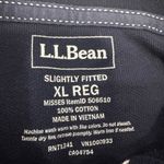 L.L.Bean Slightly Fitted Women’s Sz:XL Reg Polka Dot Polo Shirt Navy Blue & White Photo 5