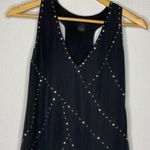 Wyton Dress Black Silver Studs‎ Photo 5