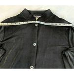 Paragon Large Black Polyester Blend Button Down Jacket Dress 22h Photo 3