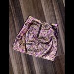 H&M Elegant Purple and Gold Skirt Photo 3