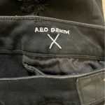 American Eagle Super Super Stretch Jegging Crop Distressed Black Jeans Size 8 Photo 9