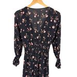 Reformation  Fia Dress - Romy Black Pink Floral Photo 10
