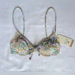 Billabong NWT  Summerside Ella Bra Bikini Top - Salt Crystal - S Photo 6
