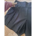 Loft  Black Pleated Dress Shorts With Side Zip Women’s Size 8 Photo 1