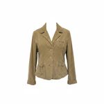 Bill Blass Vintage 90s Y2K era L corduroy jacket light brown/tan cropped blazer Photo 2