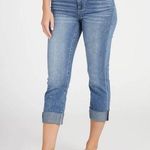 Liverpool  Women’s Charlie Crop Skinny Jeans with Wide Cuff in pactola blue 4/27 Photo 0