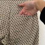 H&M  Yellow Diamond Print Cropped Capri Trousers / Pants Photo 4