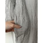 Soft Pinstripe Shirt Dress Photo 7