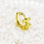 Gold Hammerhead Shark Ring Photo 3