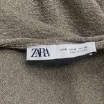 ZARA  SHEER METALLIC MAXI DRESS Photo 13