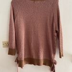 Dreamers mauve sweater with side detail size M/L Photo 5