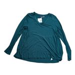 Kaari Blue NWT  Belk Long Sleeve Swing Tee | Dark Teal Green | Large Photo 2