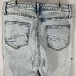 Driftwood Jeans Women’s Gizelle Geometric Embroidered Light Wash Ripped Ankle 29 Photo 10