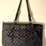 Coach  black signature SHOULDERBAG  tote F17725 Photo 0