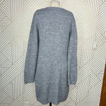 Badgley Mischka Mark & James x Gray Distressed Chain Sweater Dress Size Small Photo 6